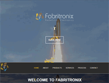 Tablet Screenshot of fabritronix.com